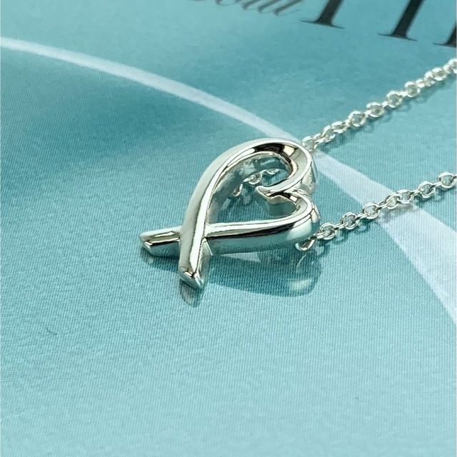 Tiffany& Co. ティファニー ラビングハート ネックレス SV925