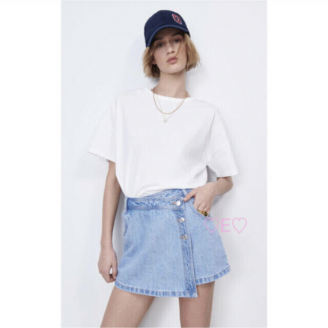 ZARA(ザラ)の新品♡ZARA デニムスコート レディースのスカート(ミニスカート)の商品写真