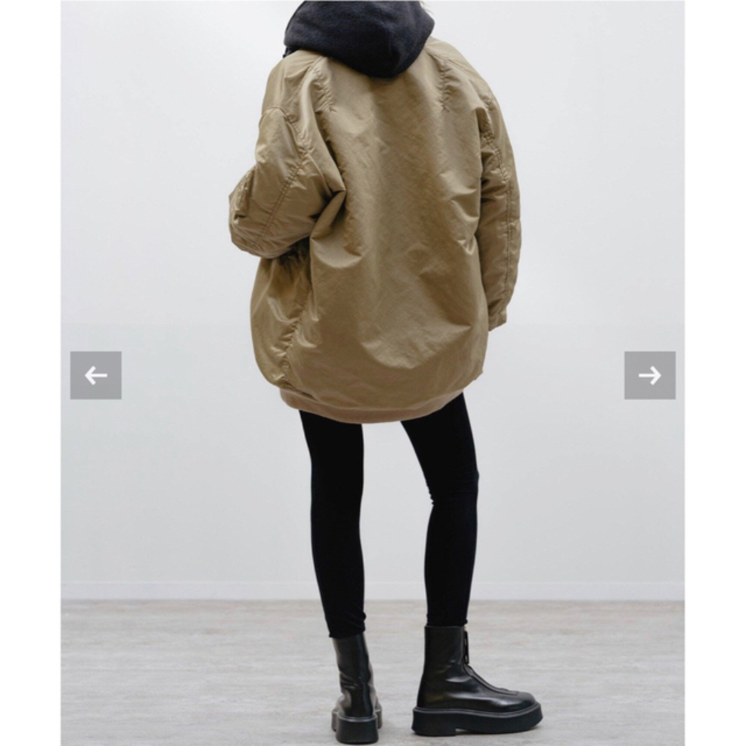 L'Appartement DEUXIEME CLASSE(アパルトモンドゥーズィエムクラス)の【最終値下げ】STAMMBAUM L2B LONG Blouson レディースのジャケット/アウター(ブルゾン)の商品写真