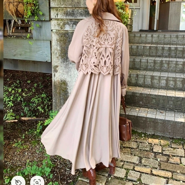 新作♡アメリヴィンテージ  BACK LACE COAT