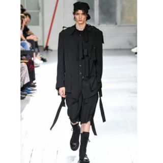 Yohji Yamamoto POUR HOMME 20SS ウールハーフパンツ