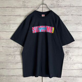 7575 【入手困難】シュプリーム☆ビッグロゴ定番カラー人気デザインtシャツ美品
