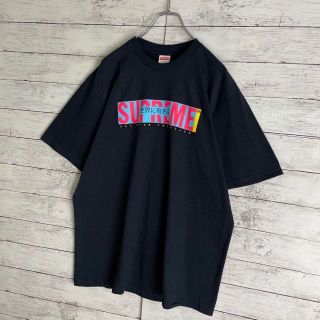 7807 【入手困難】シュプリーム☆ビッグロゴ定番カラー人気デザインtシャツ美品