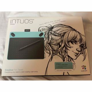 Wacom ペンタブレット Intuos ミントブルー 箱付 (コミック用品)