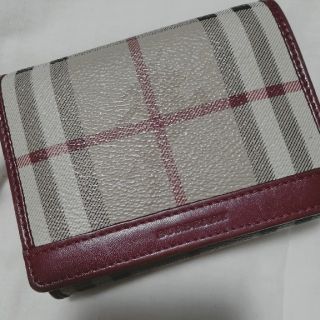 バーバリー(BURBERRY)のBURBERRY　三つ折り財布　バーバリー折り財布　ノバチェック(財布)