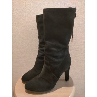 Sergio Rossi - 正規品美品セルジオロッシのスウェードミドルブーツ