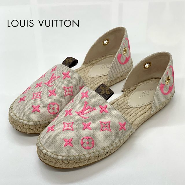 LOUIS VUITTON ルイヴィトン　モノグラム　フラットシューズ