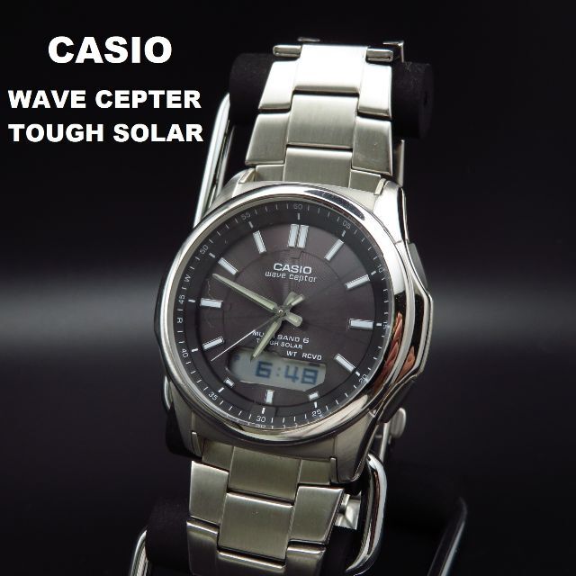 CASIO(カシオ)のCASIO 電波ソーラー腕時計 WVA-M630 メンズの時計(腕時計(アナログ))の商品写真