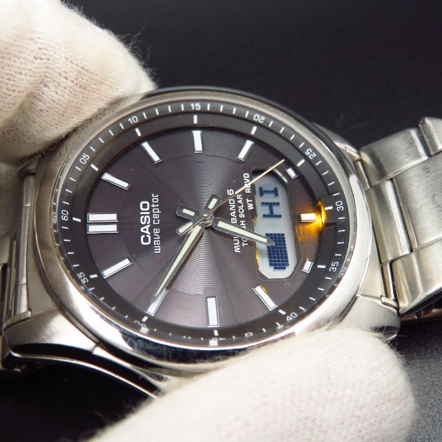 CASIO(カシオ)のCASIO 電波ソーラー腕時計 WVA-M630 メンズの時計(腕時計(アナログ))の商品写真