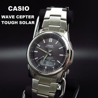 カシオ(CASIO)のCASIO 電波ソーラー腕時計 WVA-M630(腕時計(アナログ))