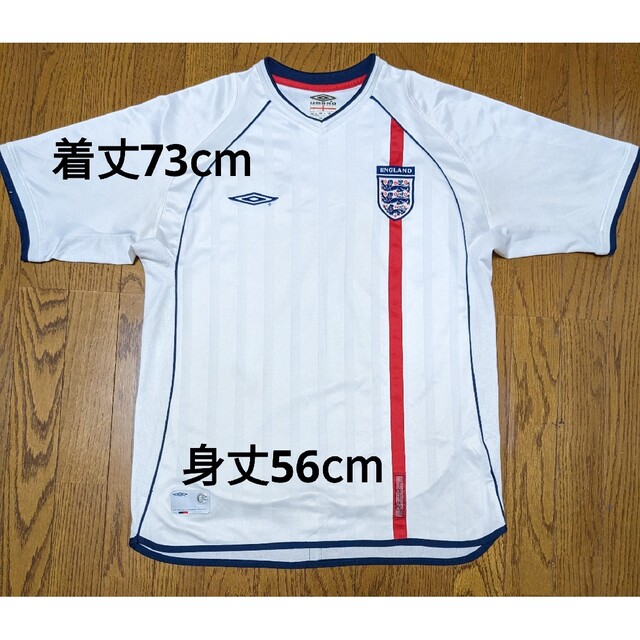 柴田ひかりモデル ENGLAND代表UMBROユニフォーム スポーツ/アウトドアのサッカー/フットサル(その他)の商品写真