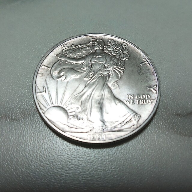 イーグル銀貨 1991