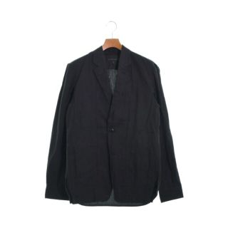 アンドゥムルメステール(Ann Demeulemeester)のANN DEMEULEMEESTER カジュアルジャケット XS 黒 【古着】【中古】(テーラードジャケット)