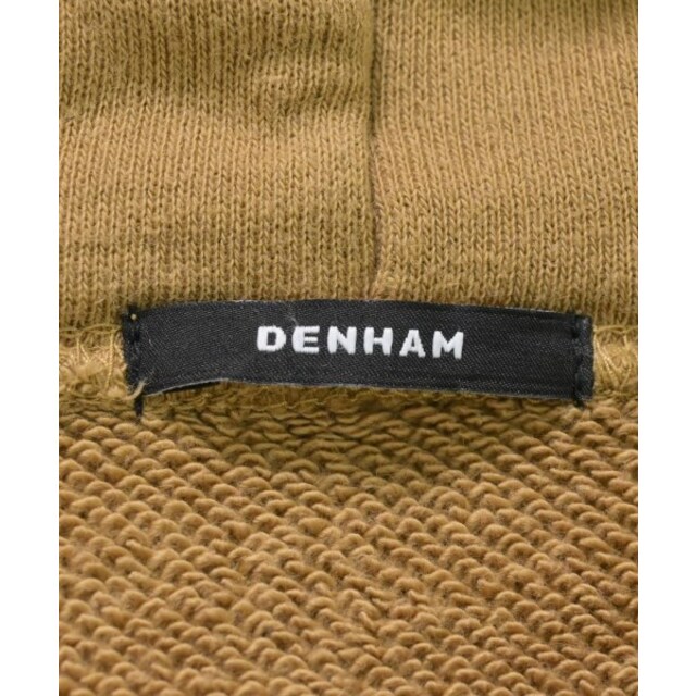 DENHAM(デンハム)のDENHAM デンハム パーカー L ベージュx白 【古着】【中古】 メンズのトップス(パーカー)の商品写真