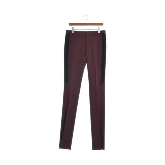 激安人気新品 GIVENCHY 【古着】【中古】 エンジ系 48(L位) スラックス
