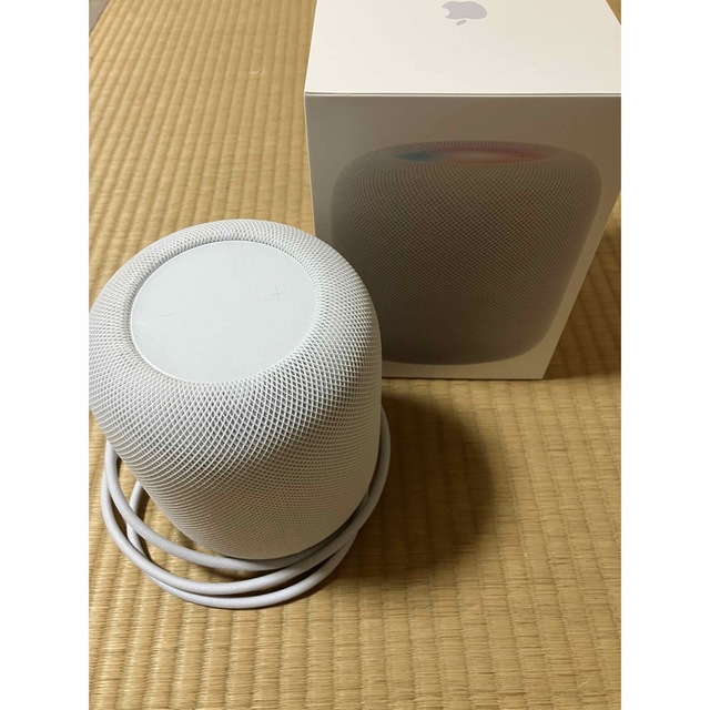 スピーカー【美品】Apple HomePod（第2世代）白 - スピーカー