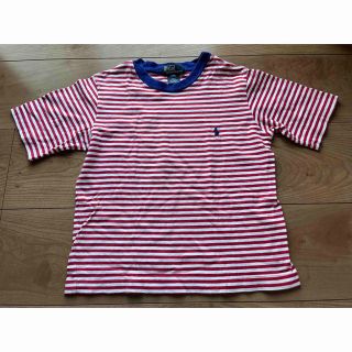 ラルフローレン(Ralph Lauren)のラルフローレン Tシャツ　ボーダー　赤　4T 半袖(Tシャツ/カットソー)