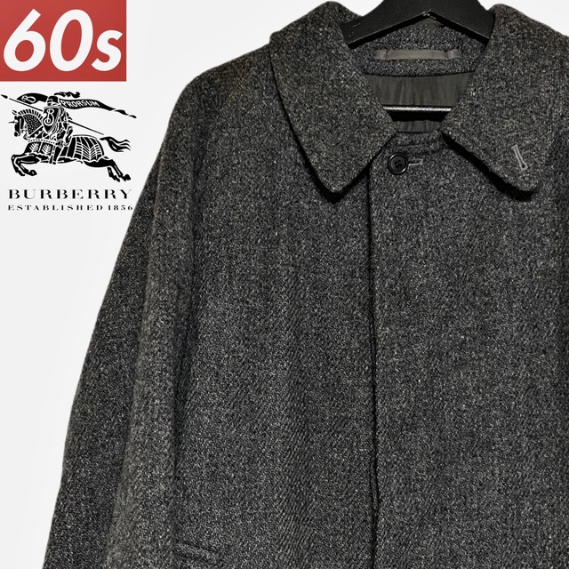 新到着 ビンテージ バーバリー 60s - BURBERRY 一枚袖 英国製 ハリス