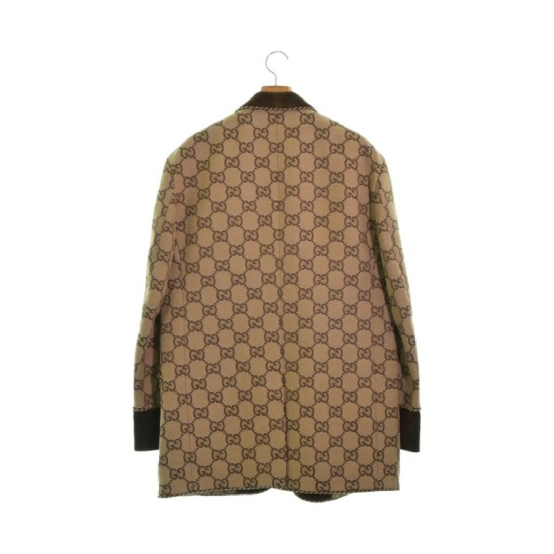 Gucci - GUCCI グッチ カジュアルジャケット 50(XL位) ベージュ系(総柄