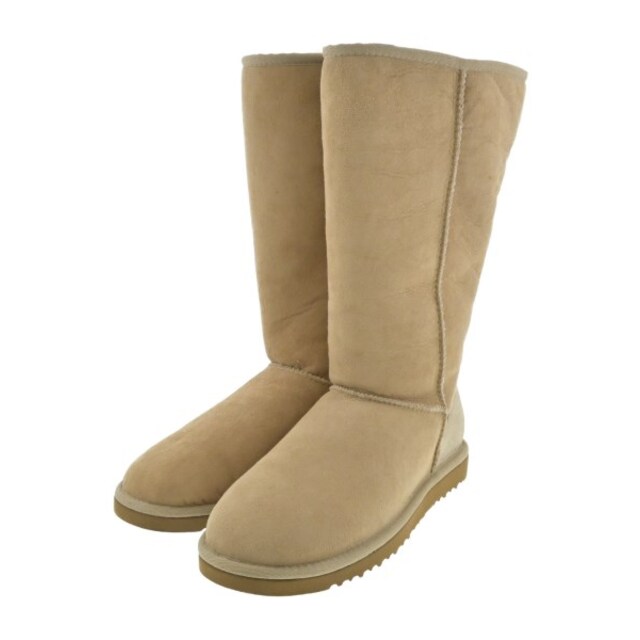 UGG australia ブーツ 9(26cm位) ベージュ - ブーツ