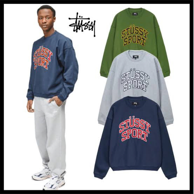 stussy スウェット　グレー　XL　美品