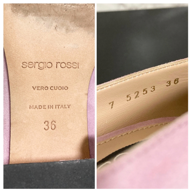 【極美品 ベストセラー】Sergio Rossi「Virginia 45mm」レディース
