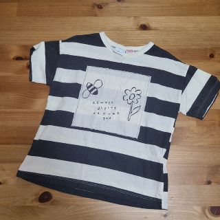 ザラキッズ(ZARA KIDS)のザラキッズ ザラベビー ボーダー Tシャツ 110cm(Tシャツ/カットソー)