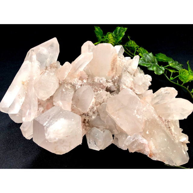 ✳️超極上品✨レインボー ピンクマニカラン水晶 水晶クラスター