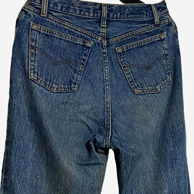 Levi's(リーバイス)の80s ビンテージ リーバイス501 ストライプ デニムパンツ ブルー USA製 メンズのパンツ(デニム/ジーンズ)の商品写真