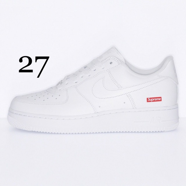 27 Supreme Nike Air Force 1 Low 白