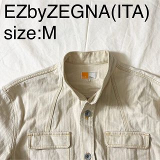 エルメネジルドゼニア(Ermenegildo Zegna)のEZbyZEGNA(ITA)スタンドカラーコットンHBTジャケット(ブルゾン)