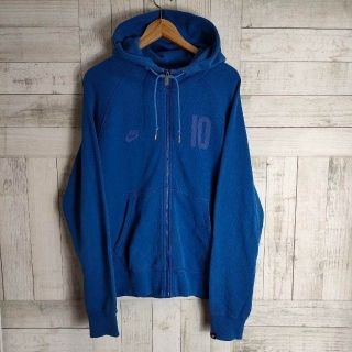 ナイキ ジップパーカー(ブルー・ネイビー/青色系)の通販 77点 | NIKE