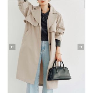 和風 希少 バーバリーブルーレーベル 吉川ひなの着用 プリーツトレンチ