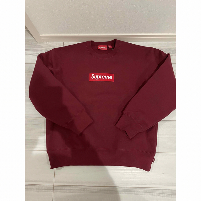 Supreme Box Logo Crewneck "Cardinal"