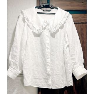 ドゥロワー フリルブラウス シャツ/ブラウス(レディース/長袖)の通販