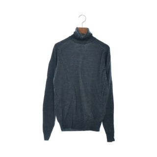 ジョンスメドレー(JOHN SMEDLEY)のJOHN SMEDLEY ジョンスメドレー ニット・セーター -(M位) グレー 【古着】【中古】(ニット/セーター)