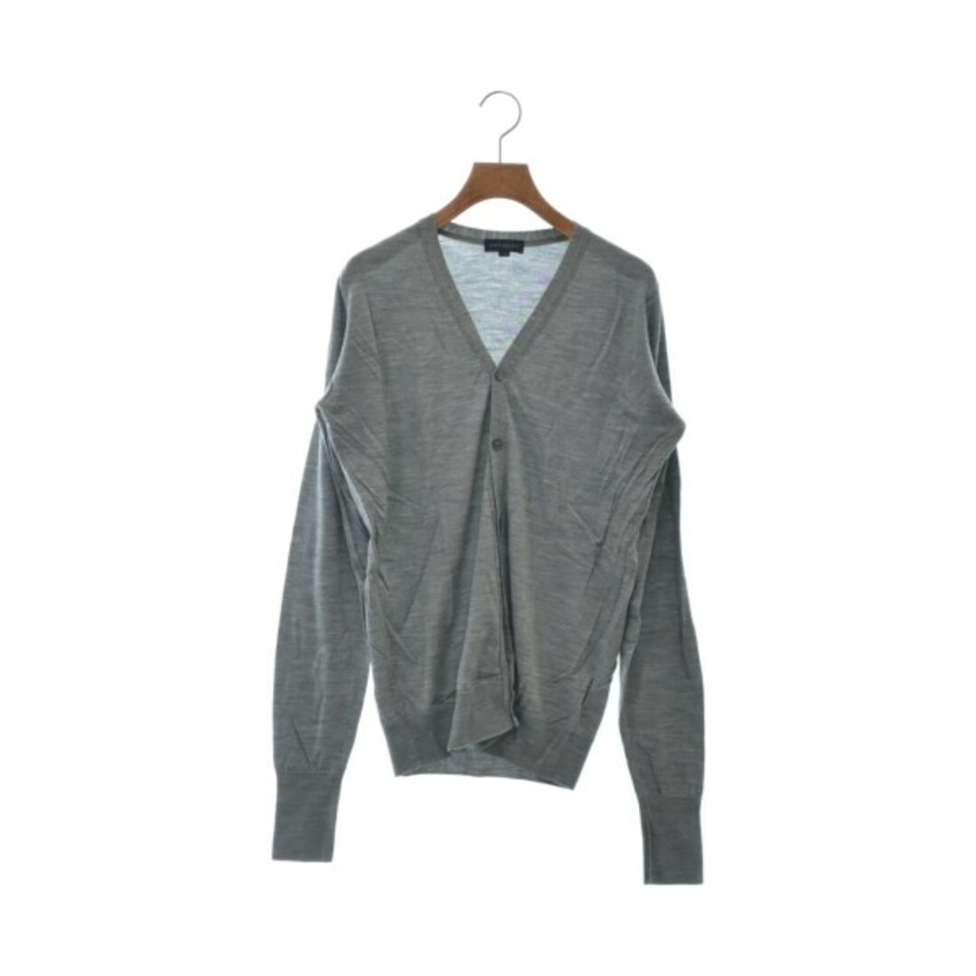 JOHN SMEDLEY ジョンスメドレー カーディガン S グレー
