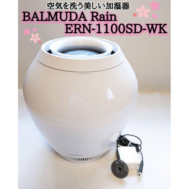 バルミューダ レイン加湿器 BALMUDA Rain ERN-1100SD-WK | monsterdog