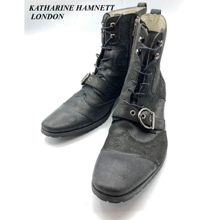 キャサリンハムネット(KATHARINE HAMNETT)のKATHARINE HAMNETT LONDON インジップブーツ(ブーツ)