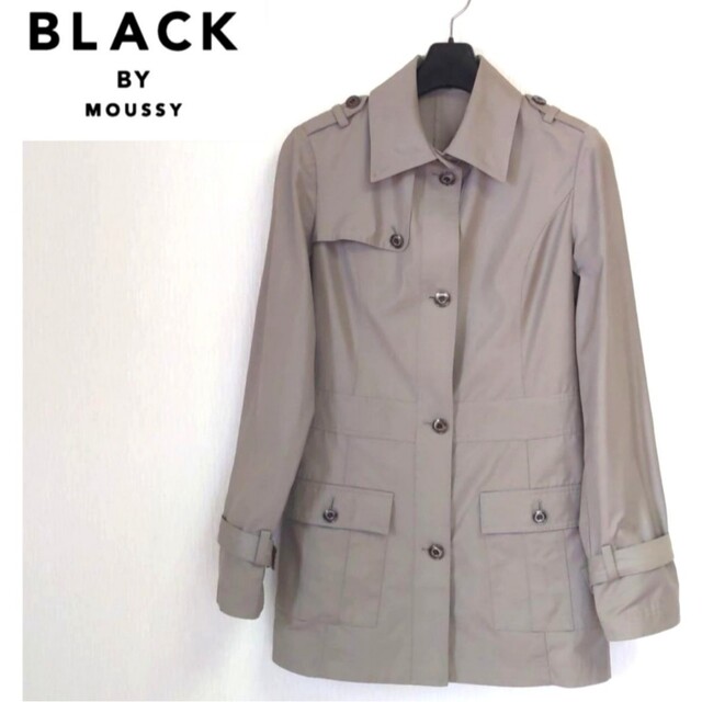 BLACK by moussy(ブラックバイマウジー)のブラックバイマウジー ショートコート サイズ1 レディースのジャケット/アウター(トレンチコート)の商品写真