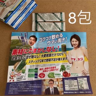 大麦若葉100% 青汁 山本漢方 3g× 8包 お試し サンプル 試供品(青汁/ケール加工食品)