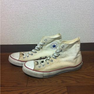 コンバース(CONVERSE)のコンバースの白スニーカー(スニーカー)