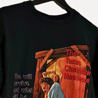 90s 映画 悪魔のいけにえ ビンテージ ムービー アートTシャツ USA