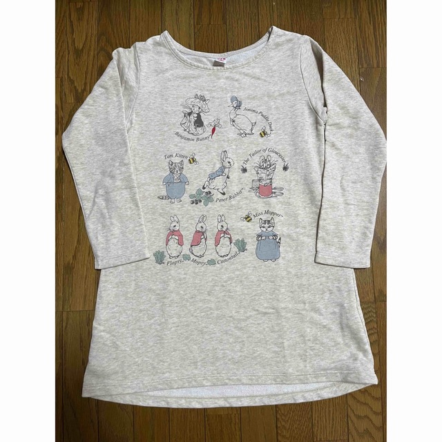 GU(ジーユー)のキッズ　チュニック　130 GU キッズ/ベビー/マタニティのキッズ服女の子用(90cm~)(ワンピース)の商品写真