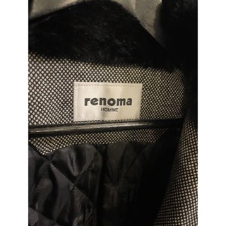 # レノマ　renoma ミラショーン　コート　ジャケット　ファー　ラビット