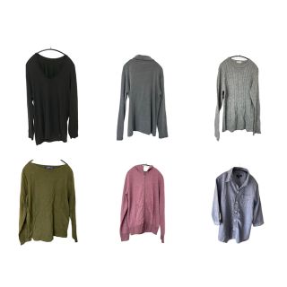 ユニクロ(UNIQLO)のメンズ服 まとめ売り 6点セット！ UNIQLO ヒートテックインナー 等(Tシャツ/カットソー(七分/長袖))