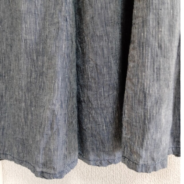 MUJI (無印良品)(ムジルシリョウヒン)の無印良品　リネンロングスカート レディースのスカート(ロングスカート)の商品写真
