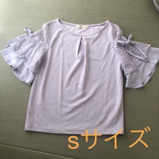 マジェスティックレゴン(MAJESTIC LEGON)のレーストップス　S マジェステイックレゴン(カットソー(半袖/袖なし))