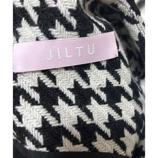 jiltu pattern dress 千鳥柄ワンピース jiltu pattern dress 千鳥柄ワンピース