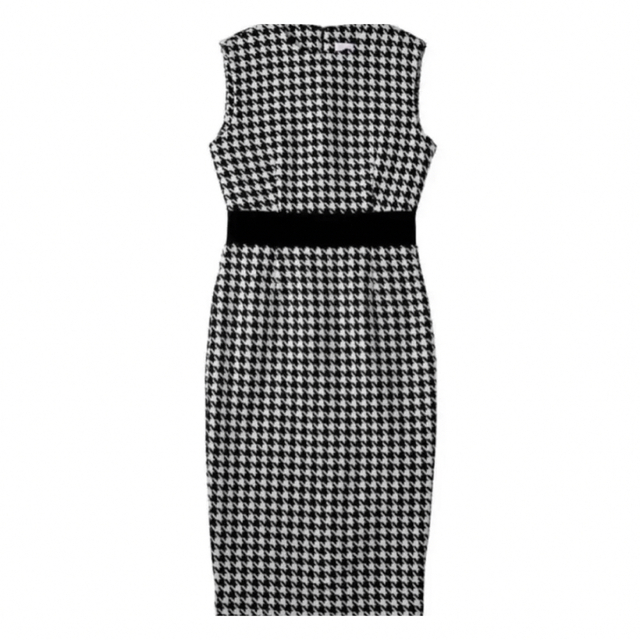 jiltu pattern dress 千鳥柄ワンピース jiltu pattern dress 千鳥柄ワンピース